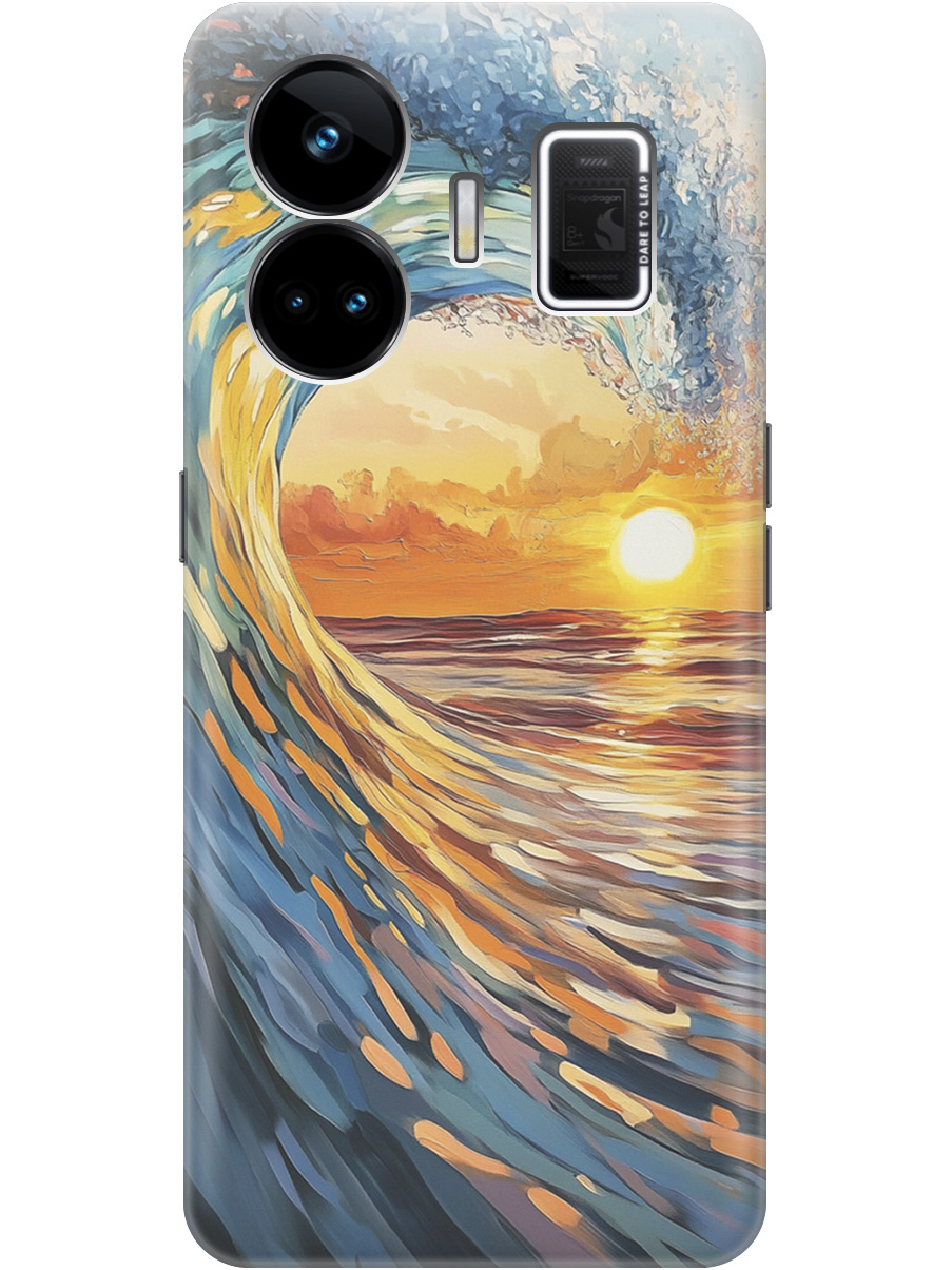 Силиконовый чехол на Realme GT Neo 5/GT3 с принтом "Волна и закат", Прозрачный;желтый;синий, 768742041
Силиконовый чехол на Realme GT Neo 5/GT3 с принтом "Волна и закат", Прозрачный;желтый;синий, 768742041