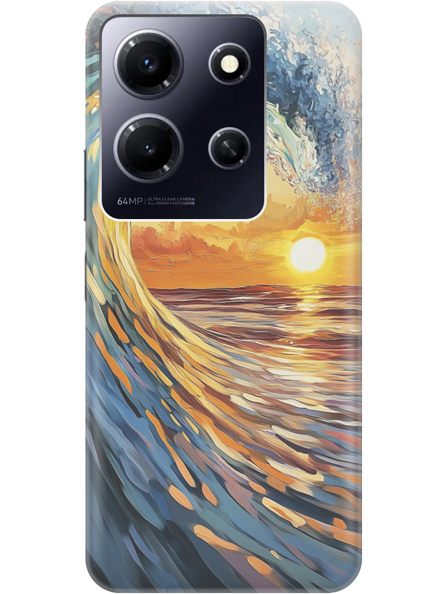 Силиконовый чехол на Infinix Note 30i с принтом "Волна и закат", Прозрачный;желтый;синий, 772564241
Силиконовый чехол на Infinix Note 30i с принтом "Волна и закат", Прозрачный;желтый;синий, 772564241
