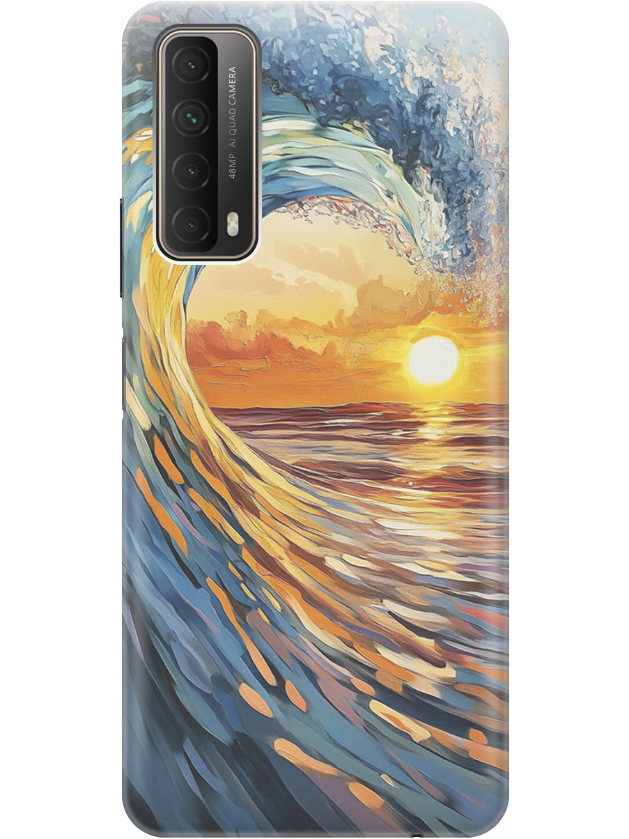 Силиконовый чехол на Huawei P Smart (2021) с принтом "Волна и закат", Прозрачный;желтый;синий, 723603041
Силиконовый чехол на Huawei P Smart (2021) с принтом "Волна и закат", Прозрачный;желтый;синий, 723603041
