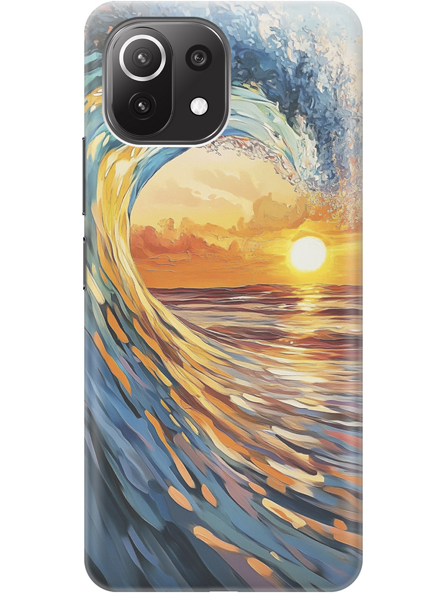 Силиконовый чехол на Xiaomi Mi 11 Lite/11 Lite 5G с принтом "Волна и закат", Прозрачный;желтый;синий, 725173341
Силиконовый чехол на Xiaomi Mi 11 Lite/11 Lite 5G с принтом "Волна и закат", Прозрачный;желтый;синий, 725173341