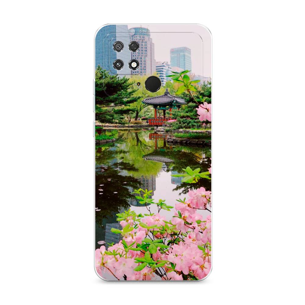 Чехол для Xiaomi Poco C40 "Сакура возле озера", Зеленый;розовый;голубой, 315850-2
Чехол для Xiaomi Poco C40 "Сакура возле озера", Зеленый;розовый;голубой, 315850-2