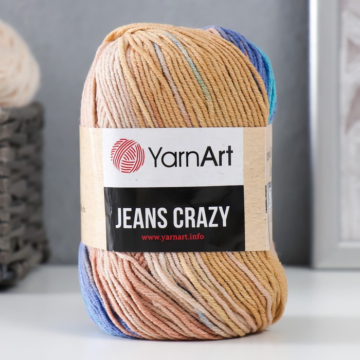 Пряжа "Jeans crazy" 55% хлопок, 45% акрил 160м/50гр (8207 голуб-джинс), Синий, Пряжа для вязания "Jeans crazy"
Пряжа "Jeans crazy" 55% хлопок, 45% акрил 160м/50гр (8207 голуб-джинс), Синий, Пряжа для вязания "Jeans crazy"