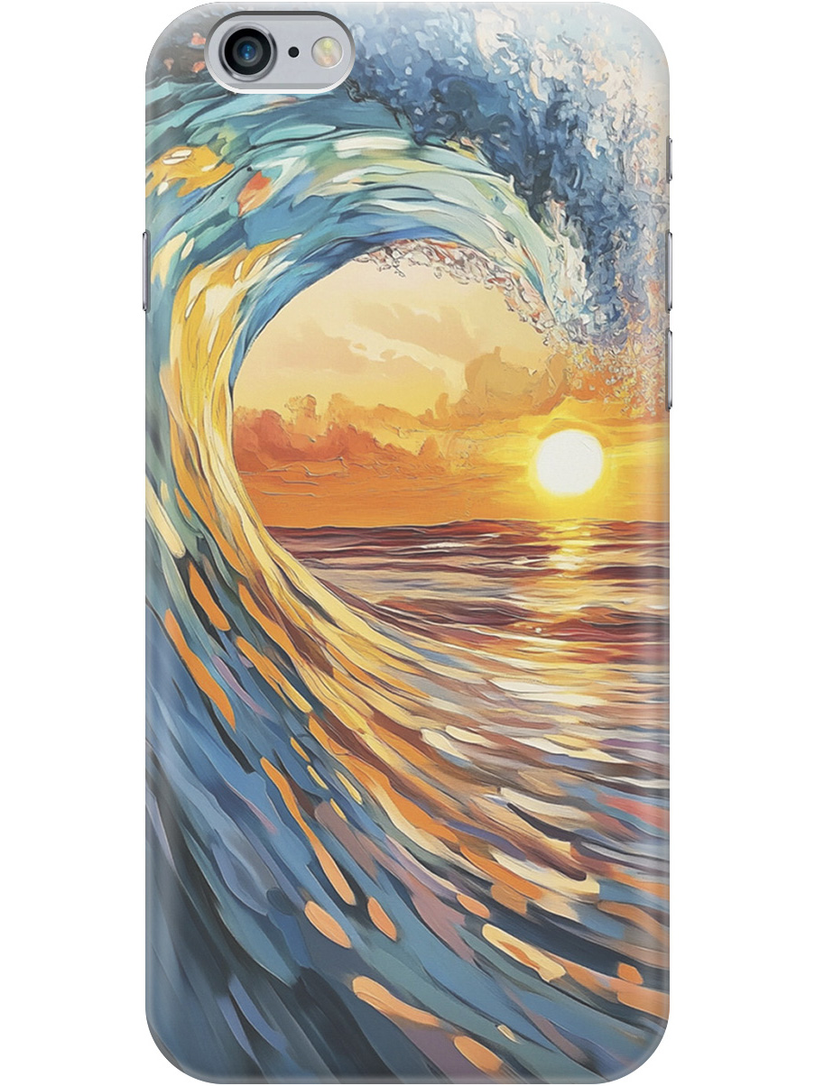 Силиконовый чехол на Apple iPhone 6S Plus/6 Plus с принтом "Волна и закат", Прозрачный;желтый;синий, 78174841
Силиконовый чехол на Apple iPhone 6S Plus/6 Plus с принтом "Волна и закат", Прозрачный;желтый;синий, 78174841