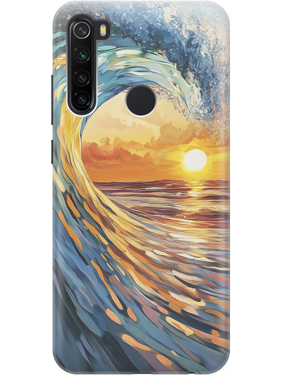Силиконовый чехол на Xiaomi Redmi Note 8T с принтом "Волна и закат", Прозрачный;желтый;синий, 722349041
Силиконовый чехол на Xiaomi Redmi Note 8T с принтом "Волна и закат", Прозрачный;желтый;синий, 722349041