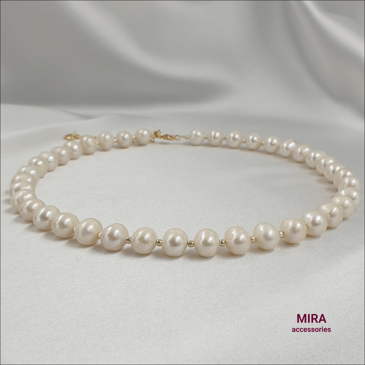 Ожерелье из бижутерного сплава 47 см MIRA accessories 2405, бисер/жемчуг культивированный, 2405
Ожерелье из бижутерного сплава 47 см MIRA accessories 2405, бисер/жемчуг культивированный, 2405