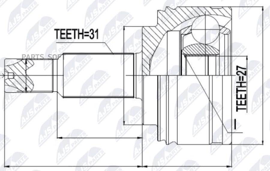NPZ-RE-041_ШРУС наружный! к-кт Renault Master III 2.3DCI 10>, Opel Movano 2.3CDTI 10>, Nis
NPZ-RE-041_ШРУС наружный! к-кт Renault Master III 2.3DCI 10>, Opel Movano 2.3CDTI 10>, Nis