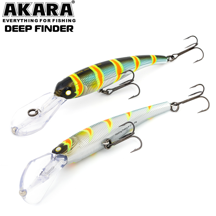 AKARA Воблeр AKARA DEEP FINDER (Длина (мм) 125; Вес (гр.) 26 / A106), Серебристый;зеленый;коричневый
AKARA Воблeр AKARA DEEP FINDER (Длина (мм) 125; Вес (гр.) 26 / A106), Серебристый;зеленый;коричневый