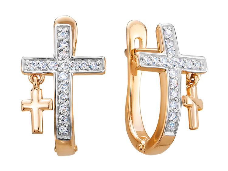 Серьги из красного золота с бриллиантом Vesna jewelry 22106-151-01-00, 22106-151-01-00
Серьги из красного золота с бриллиантом Vesna jewelry 22106-151-01-00, 22106-151-01-00