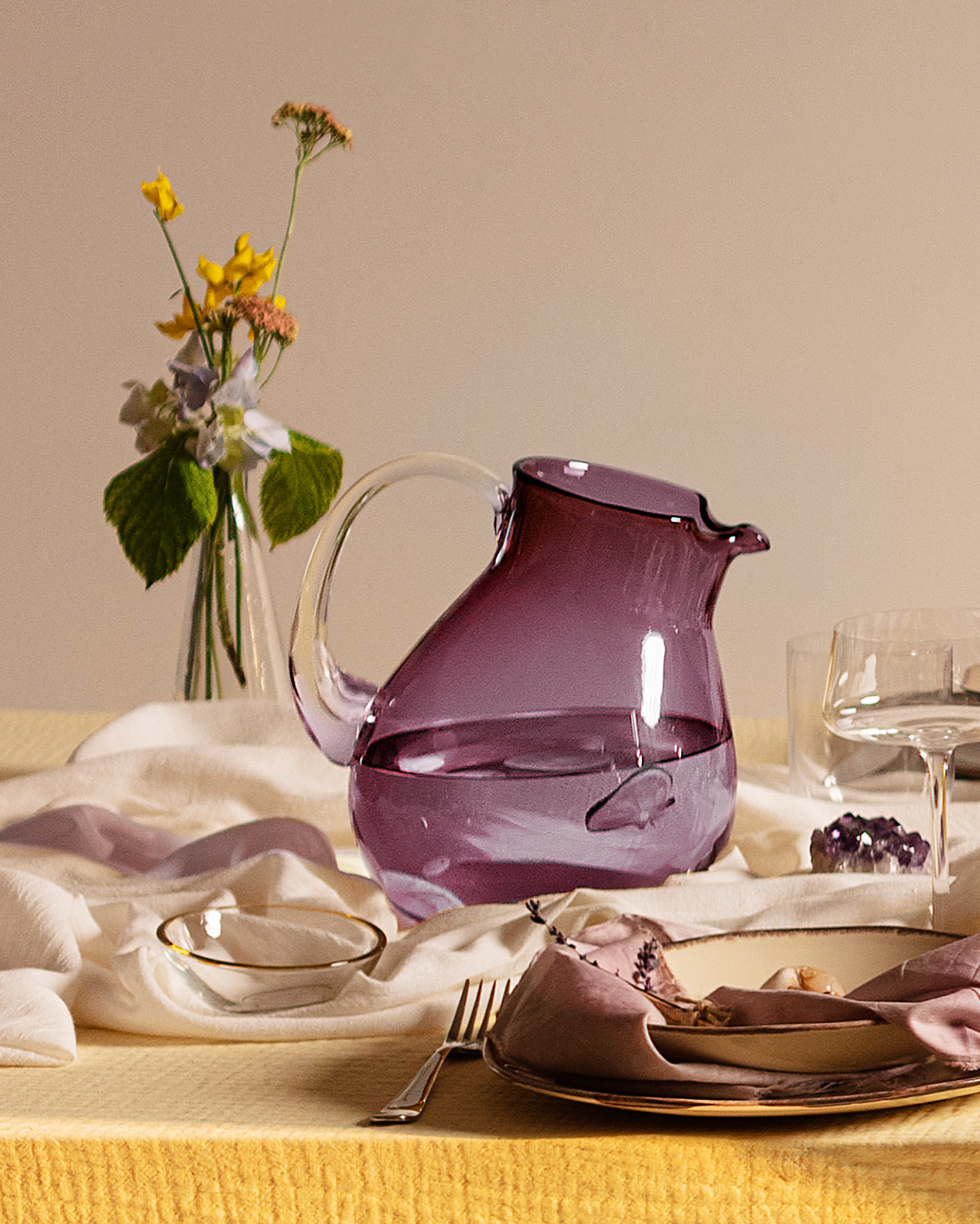 Графин MADAME COOCO 2500 мл, стеклянный, сливовый, Фиолетовый, EMELINE HANDMADE GLASS PITCHER
Графин MADAME COOCO 2500 мл, стеклянный, сливовый, Фиолетовый, EMELINE HANDMADE GLASS PITCHER
