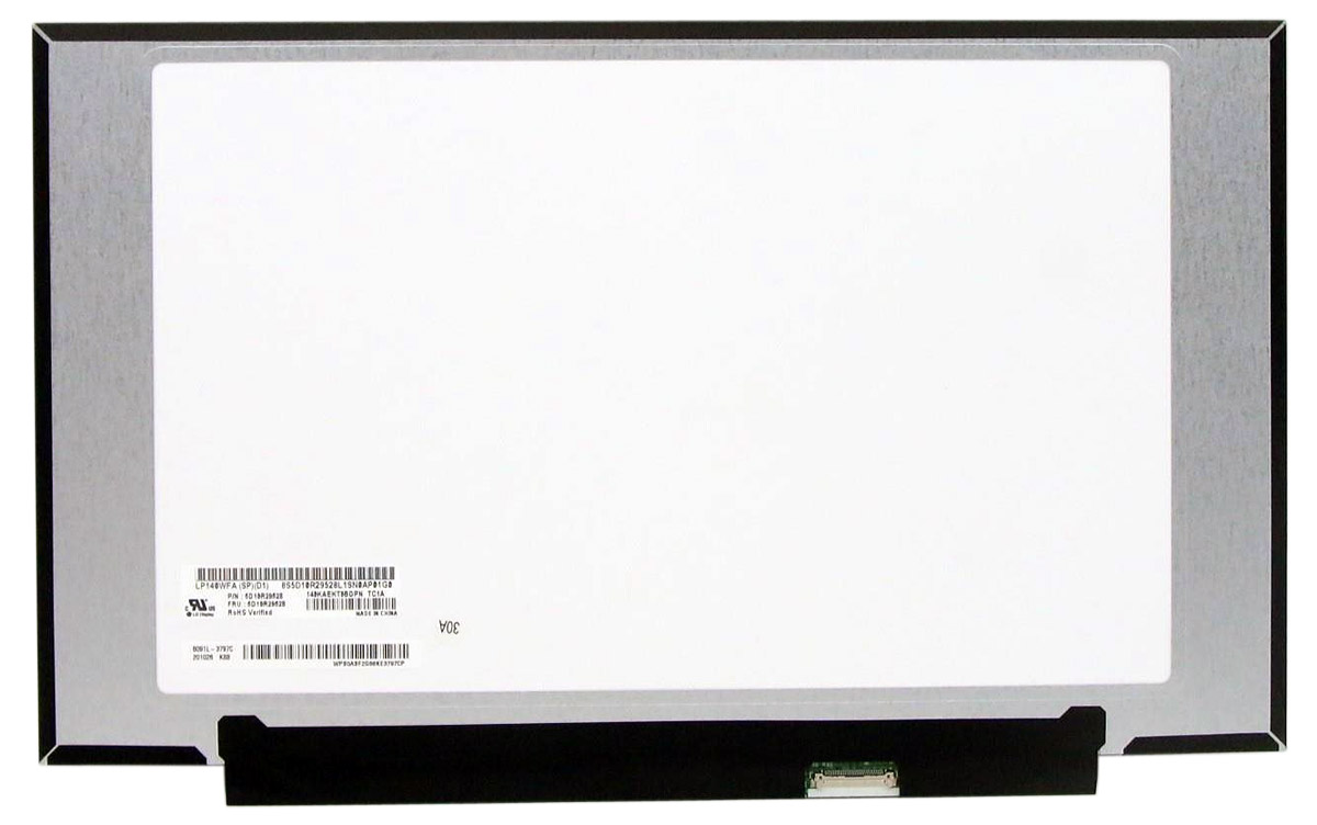 Матрица OEM для ноутбука LP140WFA(SP)(D1) (100177353V), совместимая с p/n: LP140WFA(SP)(D1)
Матрица OEM для ноутбука LP140WFA(SP)(D1) (100177353V), совместимая с p/n: LP140WFA(SP)(D1)