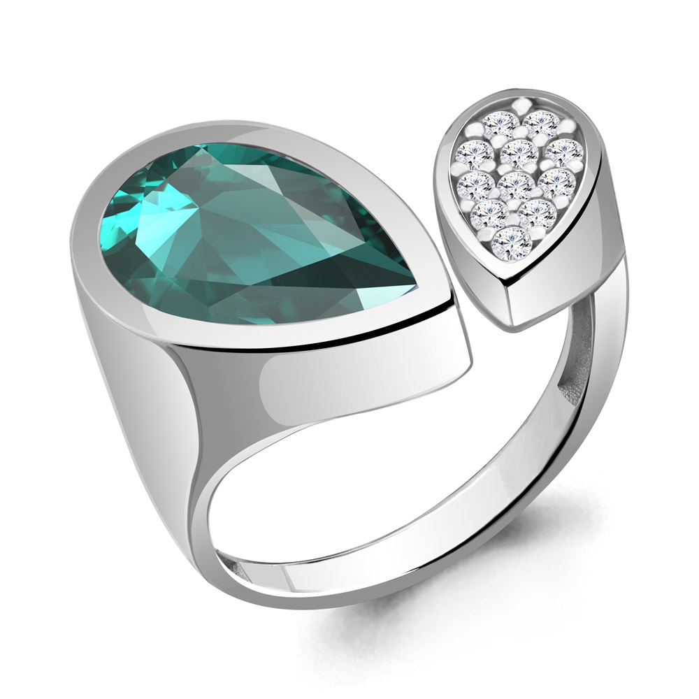 Кольцо из серебра с фианитом Aquamarine Aquamarine 6958888А_925_р р. 20, 6958888А_925_р
Кольцо из серебра с фианитом Aquamarine Aquamarine 6958888А_925_р р. 20, 6958888А_925_р