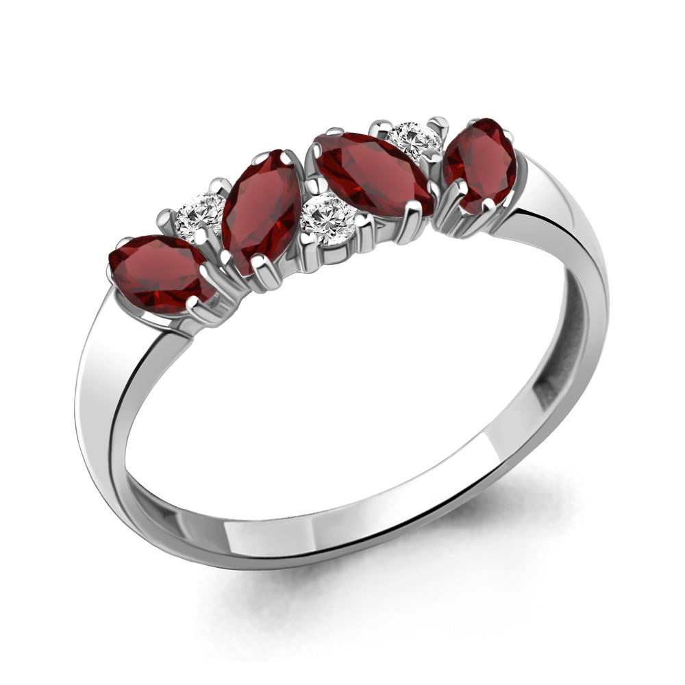 Кольцо из серебра с гранатом Aquamarine Aquamarine 6958503А_925_р р. 20, 6958503А_925_р
Кольцо из серебра с гранатом Aquamarine Aquamarine 6958503А_925_р р. 20, 6958503А_925_р