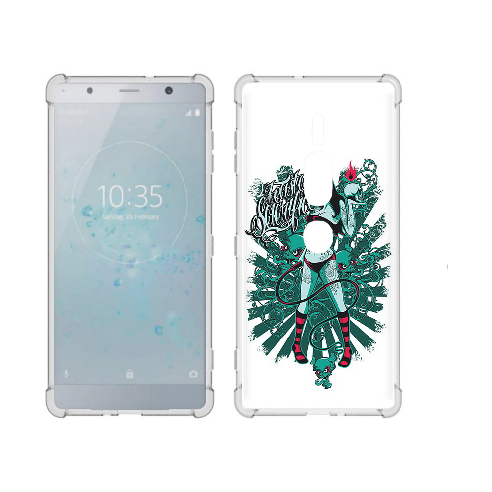 Чехол MyPads Tocco для Sony Xperia XZ2 Premium нарисованная девушка в татуировках, Прозрачный, Tocco
Чехол MyPads Tocco для Sony Xperia XZ2 Premium нарисованная девушка в татуировках, Прозрачный, Tocco