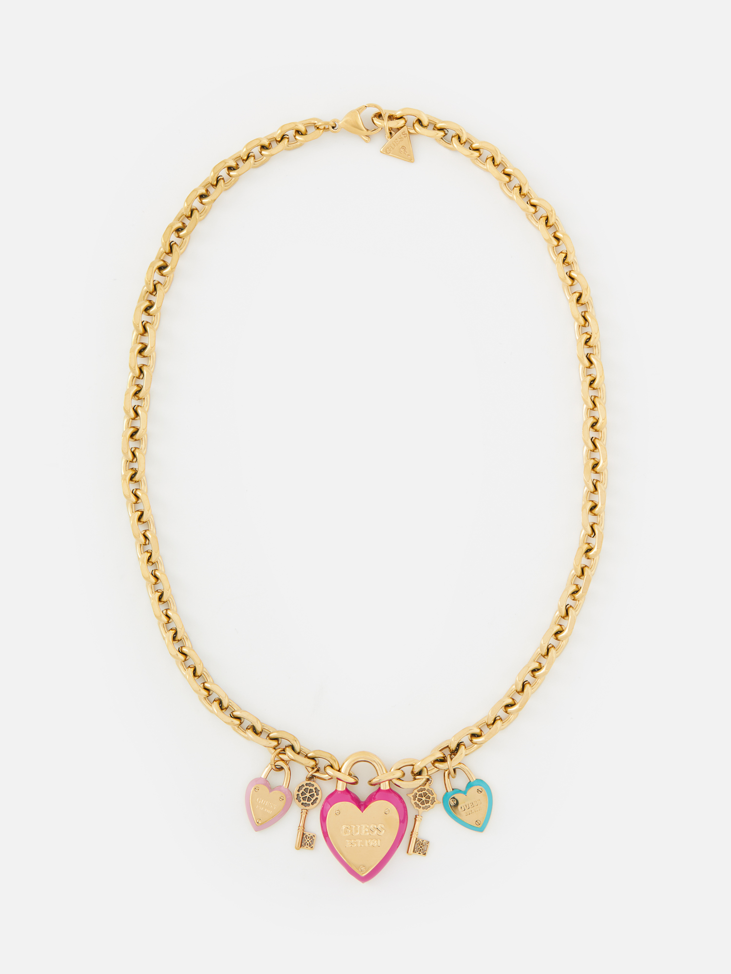 Ожерелье из стали 40,6 см Guess JUBN04201JWYGMCT/U, эмаль, JUBN04201JWYGMCT/U
Ожерелье из стали 40,6 см Guess JUBN04201JWYGMCT/U, эмаль, JUBN04201JWYGMCT/U