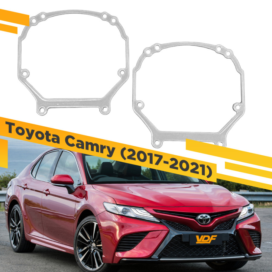 Рамки для замены линз в фарах Toyota Camry V70 2017-2021 Full LED VDF 165 TC70-165, TC70-165
Рамки для замены линз в фарах Toyota Camry V70 2017-2021 Full LED VDF 165 TC70-165, TC70-165