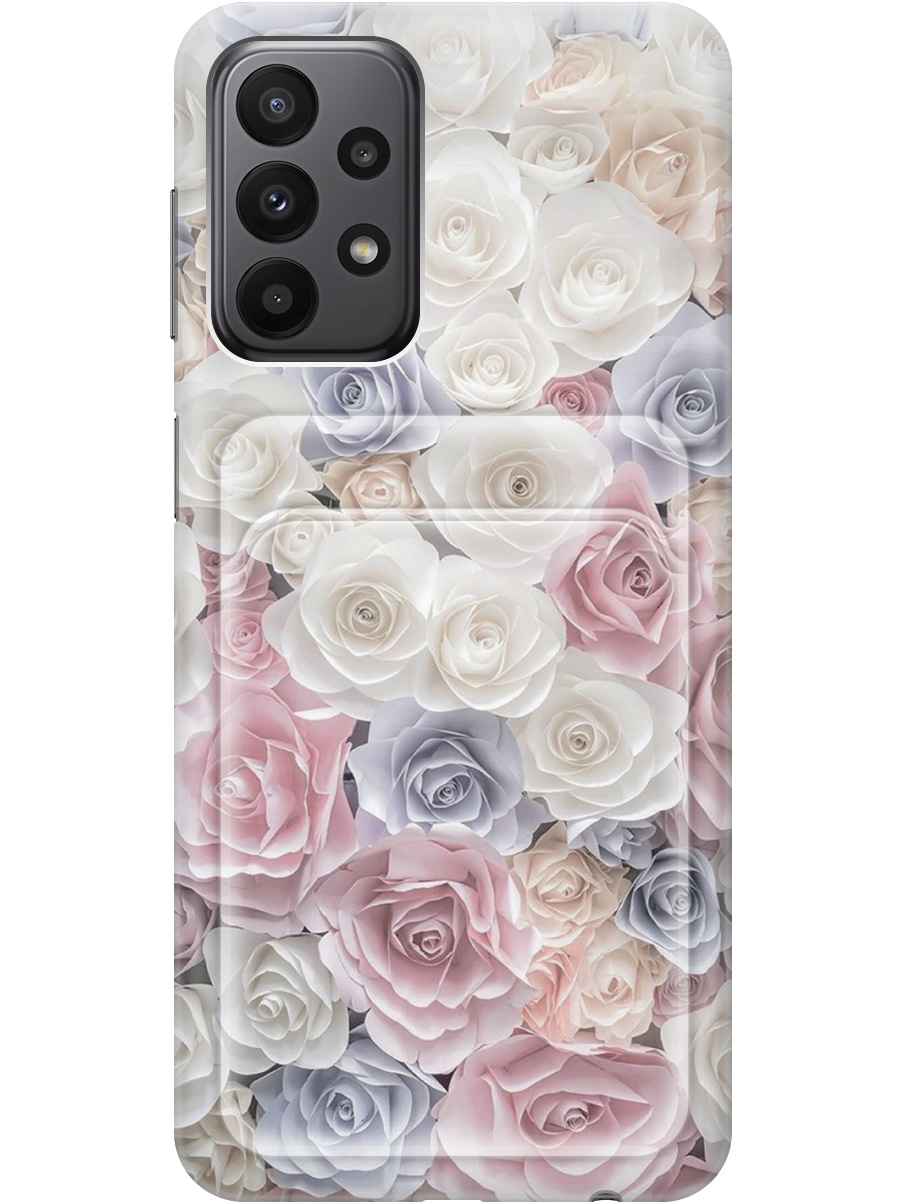 Силиконовый чехол на Samsung Galaxy A23 4G с рисунком "Пастельные розы", Белый;розовый;серый, 20012004
Силиконовый чехол на Samsung Galaxy A23 4G с рисунком "Пастельные розы", Белый;розовый;серый, 20012004