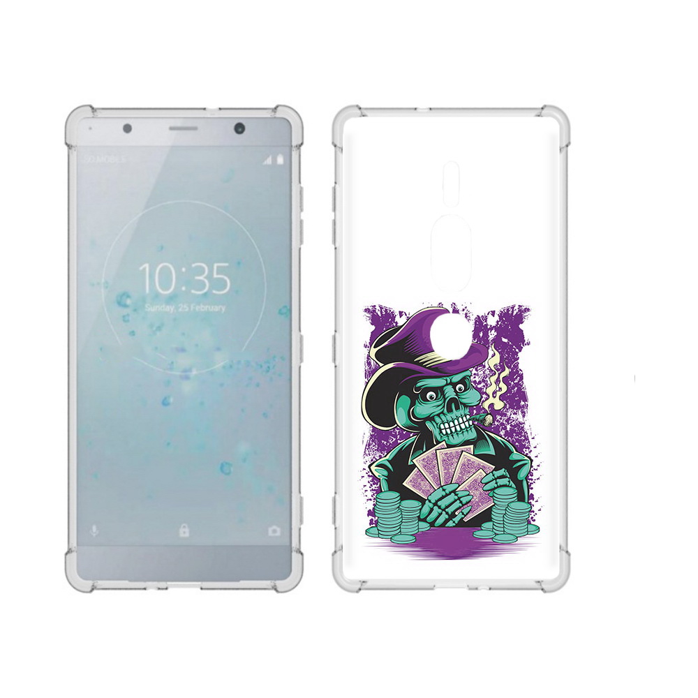 Чехол MyPads Tocco для Sony Xperia XZ2 Premium зеленый череп с картами, Прозрачный, Tocco
Чехол MyPads Tocco для Sony Xperia XZ2 Premium зеленый череп с картами, Прозрачный, Tocco