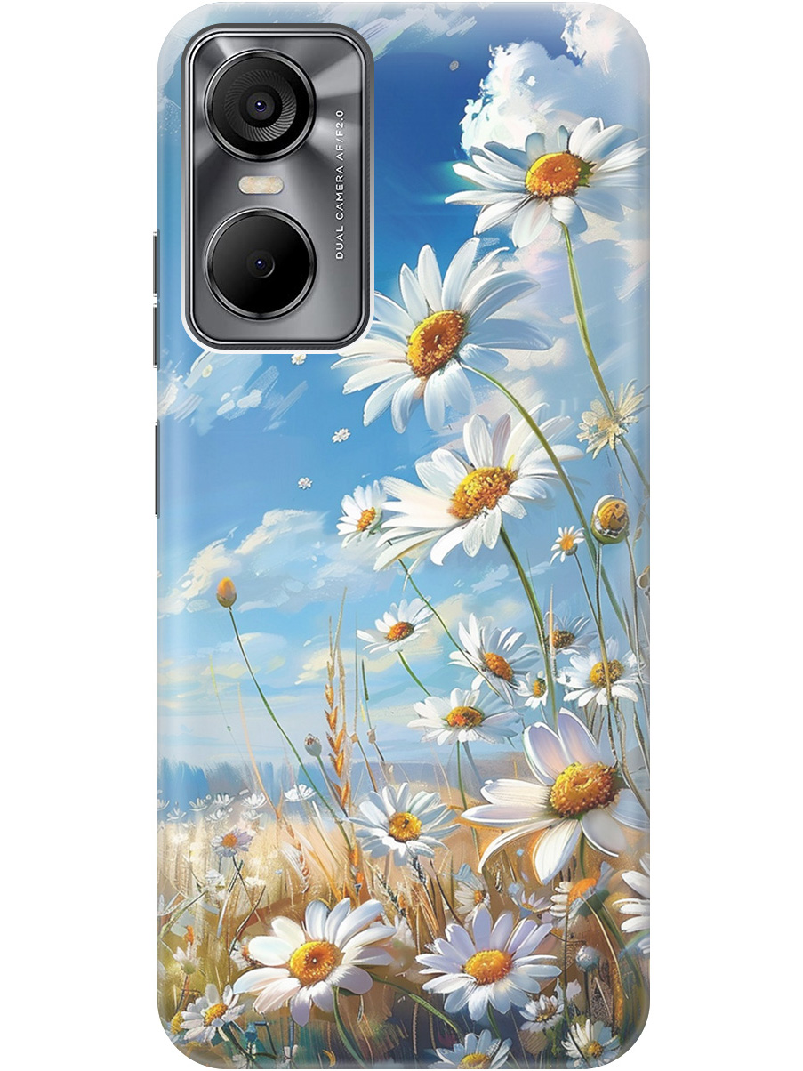 Силиконовый чехол на Tecno Pop 6 Pro с рисунком "Ромашки на поле", Белый;синий, 20001039
Силиконовый чехол на Tecno Pop 6 Pro с рисунком "Ромашки на поле", Белый;синий, 20001039