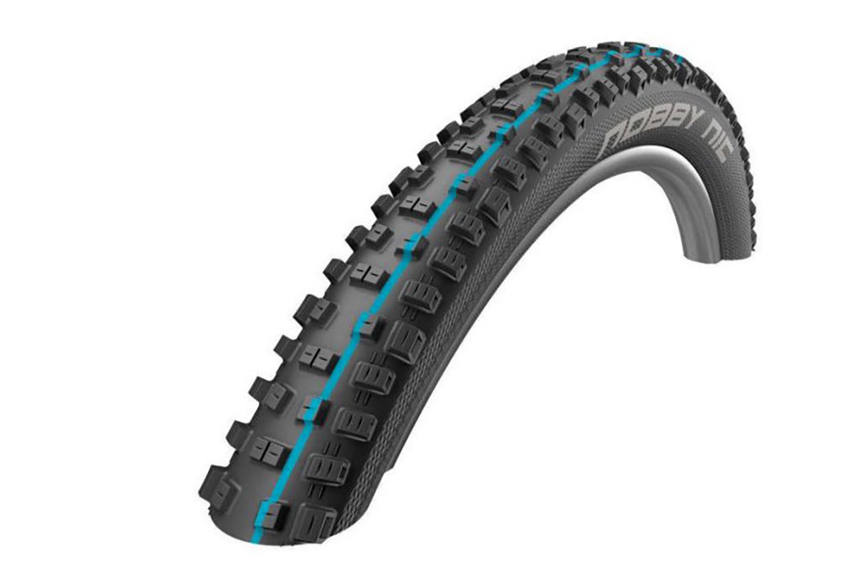 фото Schwalbe покрышка schwalbe nobby nic evo snakeskintle 57-622 (29х2.25) чёрный 2,25-2,35"