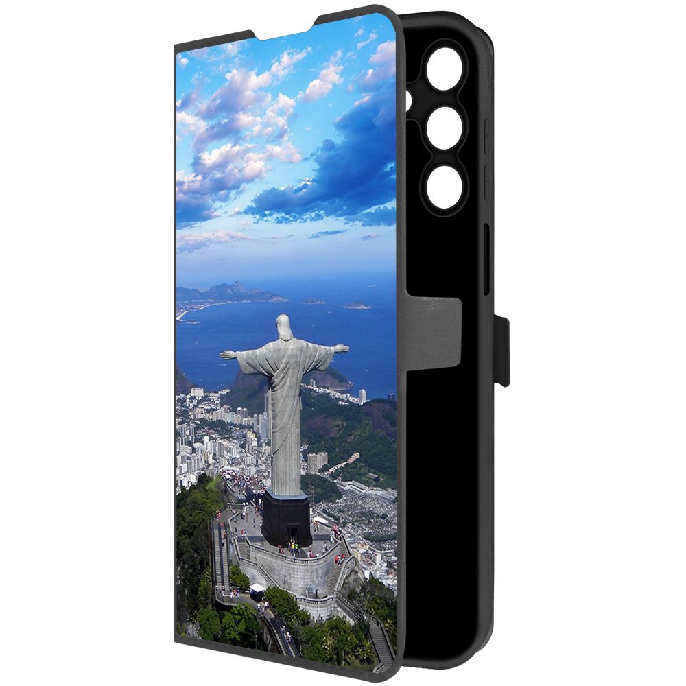 Чехол-книжка Krutoff Eco Book для Samsung Galaxy A15 4G (A155) Бразилия, Статуя Христа, Черный
Чехол-книжка Krutoff Eco Book для Samsung Galaxy A15 4G (A155) Бразилия, Статуя Христа, Черный