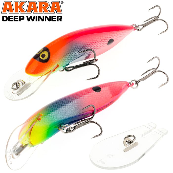 Воблер Akara Deep Winner 85F 14 гр 1/2 oz 3,3 in A67, Разноцветный, Deep Winner
Воблер Akara Deep Winner 85F 14 гр 1/2 oz 3,3 in A67, Разноцветный, Deep Winner