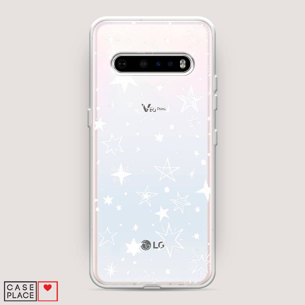 Чехол Awog на LG V60 ThinQ 5G "Звездочки графика белая", Прозрачный;белый, 84250-7
Чехол Awog на LG V60 ThinQ 5G "Звездочки графика белая", Прозрачный;белый, 84250-7
