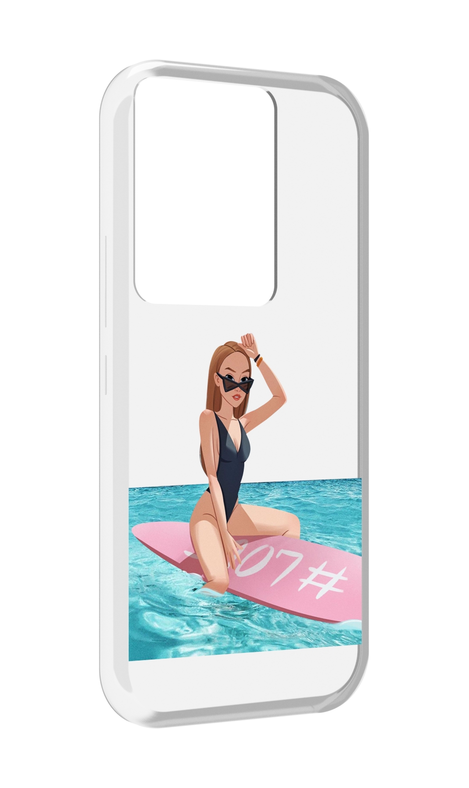 Чехол MyPads девушка-на-серфе женский для Itel Vision 3 Plus / Itel P38 Pro, Прозрачный, Tocco
Чехол MyPads девушка-на-серфе женский для Itel Vision 3 Plus / Itel P38 Pro, Прозрачный, Tocco