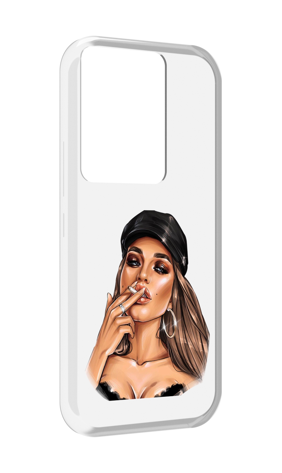 Чехол MyPads девушка-в-шапке-с-сигаретой для Itel Vision 3 Plus / Itel P38 Pro, Прозрачный, Tocco
Чехол MyPads девушка-в-шапке-с-сигаретой для Itel Vision 3 Plus / Itel P38 Pro, Прозрачный, Tocco