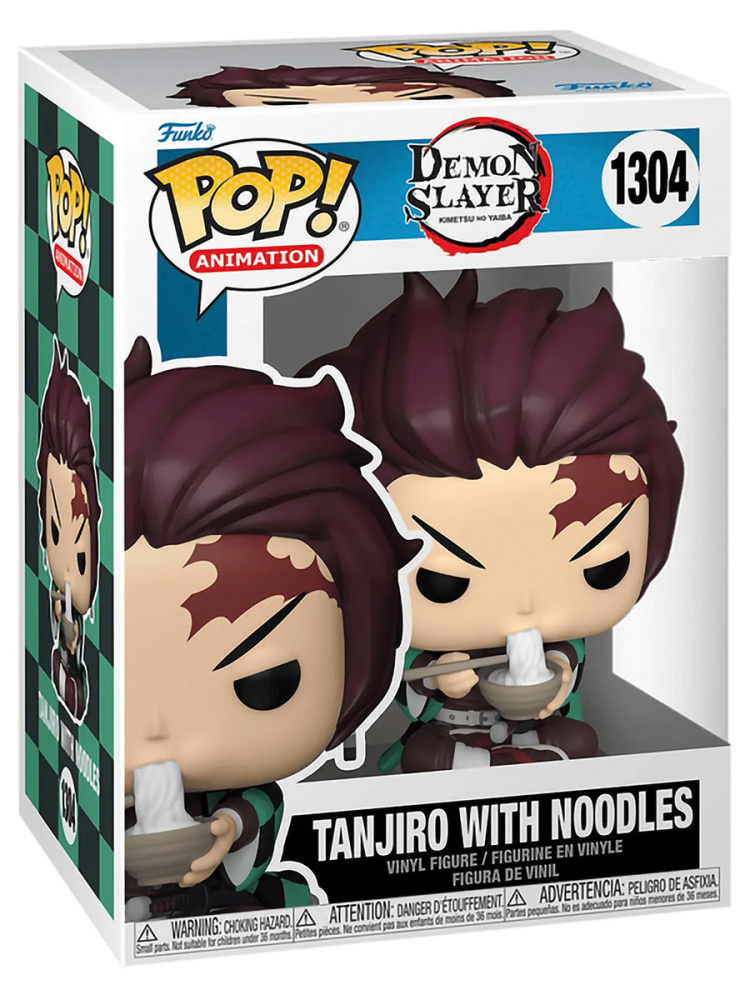 Фигурка Funko POP! Истребитель демонов Танджиро с лапшой Demon Slayer №1304 10,5 см, Истребитель демонов Demon Slayer
Фигурка Funko POP! Истребитель демонов Танджиро с лапшой Demon Slayer №1304 10,5 см, Истребитель демонов Demon Slayer