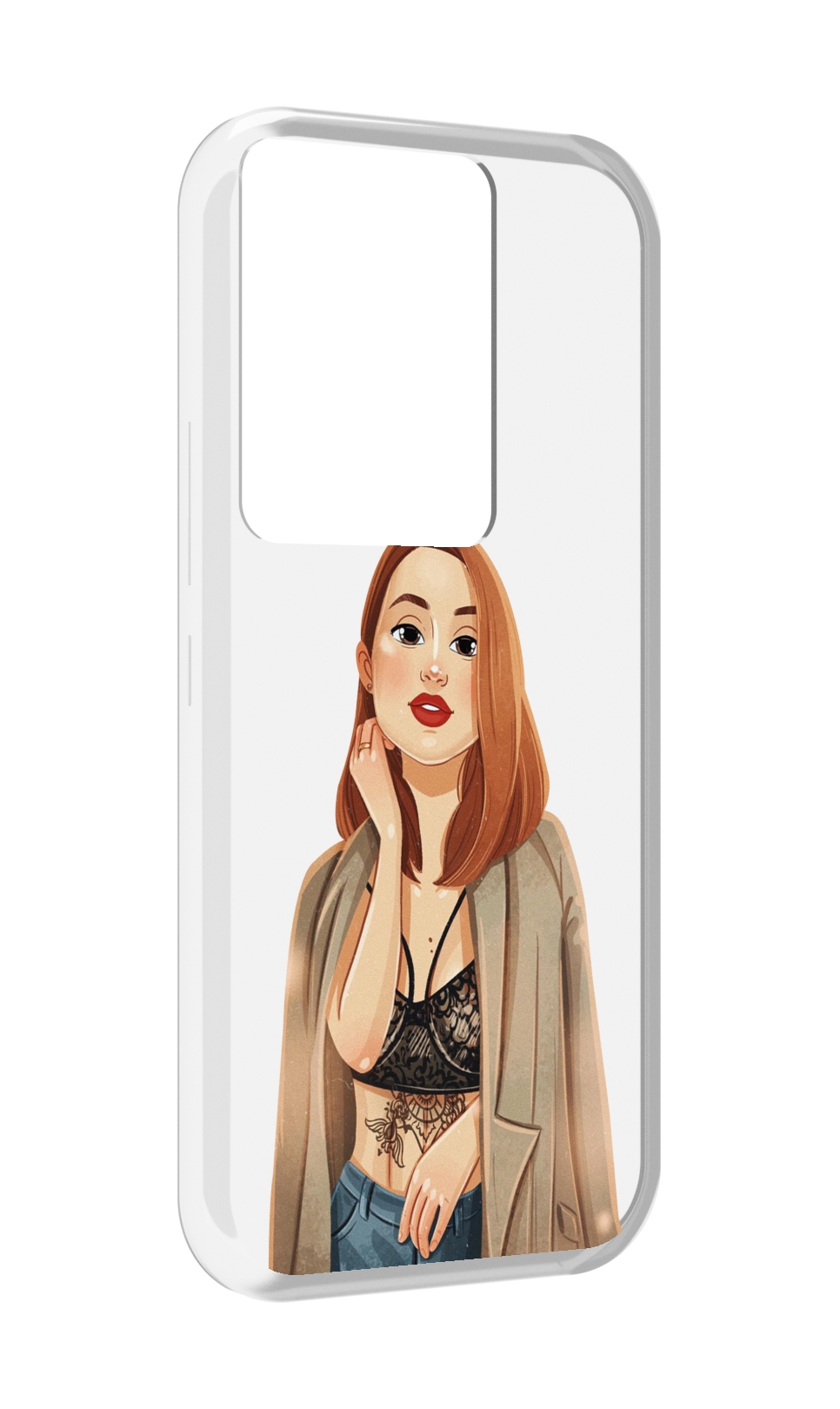 Чехол MyPads девушка-в-кружевном-2 для Itel Vision 3 Plus / Itel P38 Pro, Прозрачный, Tocco
Чехол MyPads девушка-в-кружевном-2 для Itel Vision 3 Plus / Itel P38 Pro, Прозрачный, Tocco