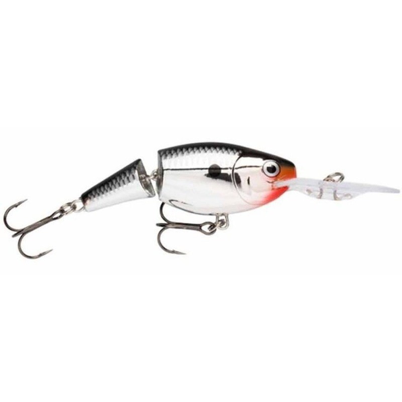 Воблер суспендер Rapala Jointed Shad Rap JSR05-CH (1,8м-3,9м, 5 см 8 гр), Серебристый, Jointed Shad Rap
Воблер суспендер Rapala Jointed Shad Rap JSR05-CH (1,8м-3,9м, 5 см 8 гр), Серебристый, Jointed Shad Rap