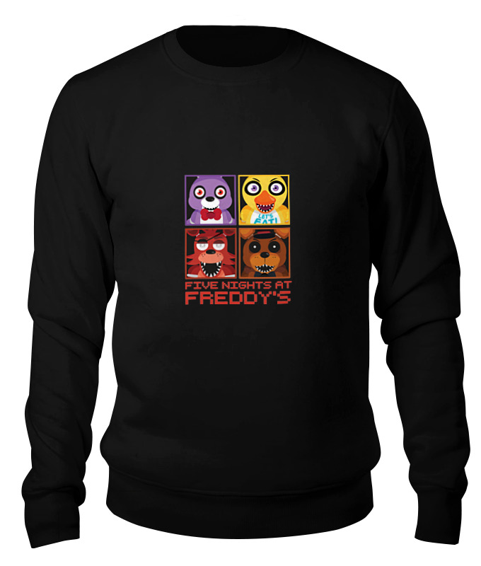 Свитшот унисекс Printio Пять ночей у фредди (five nights at freddy’s) черный L, Пять ночей у фредди (five nights at freddy’s)
Свитшот унисекс Printio Пять ночей у фредди (five nights at freddy’s) черный L, Пять ночей у фредди (five nights at freddy’s)