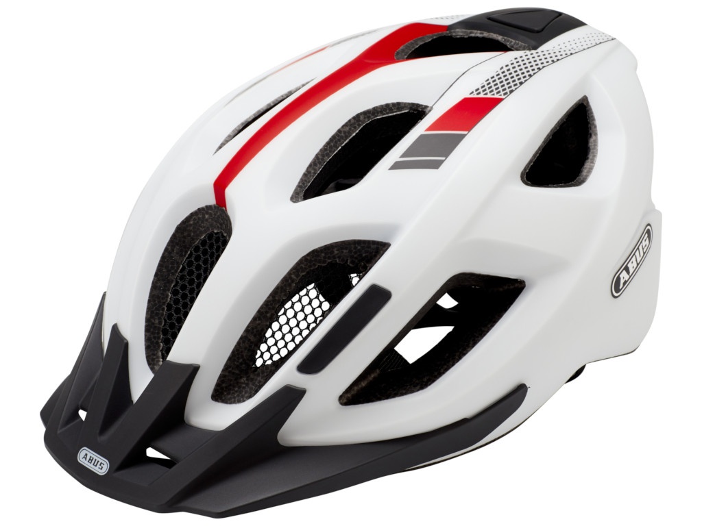фото Велосипедный шлем abus aduro 2.0, white, m