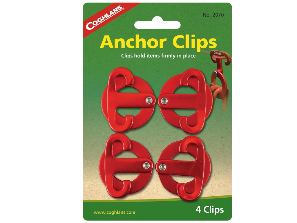 фото Крючки с якорными зажимами coghlans 2070 4шт coghlan's