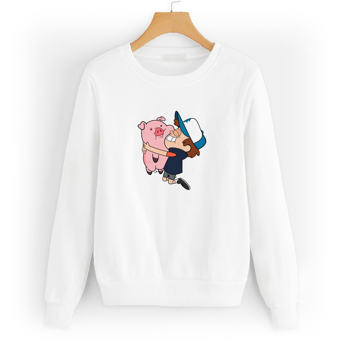 Свитшот белый CoolPodarok Мультфильмы Гравити Фолз Gravity falls (мальчик со свинкой), 8W041296
Свитшот белый CoolPodarok Мультфильмы Гравити Фолз Gravity falls (мальчик со свинкой), 8W041296
