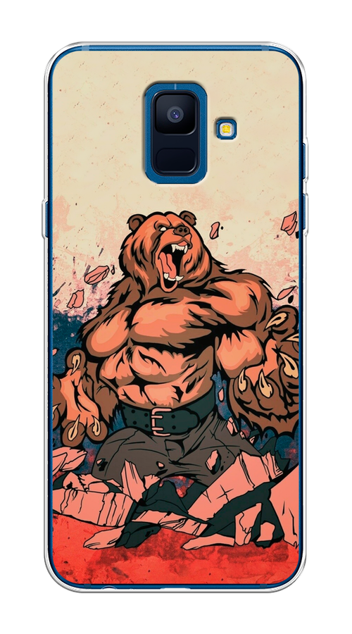 Чехол Awog на Samsung Galaxy A6 "Медведь с флагом РФ", Коричневый;синий;красный, 25950-2
Чехол Awog на Samsung Galaxy A6 "Медведь с флагом РФ", Коричневый;синий;красный, 25950-2