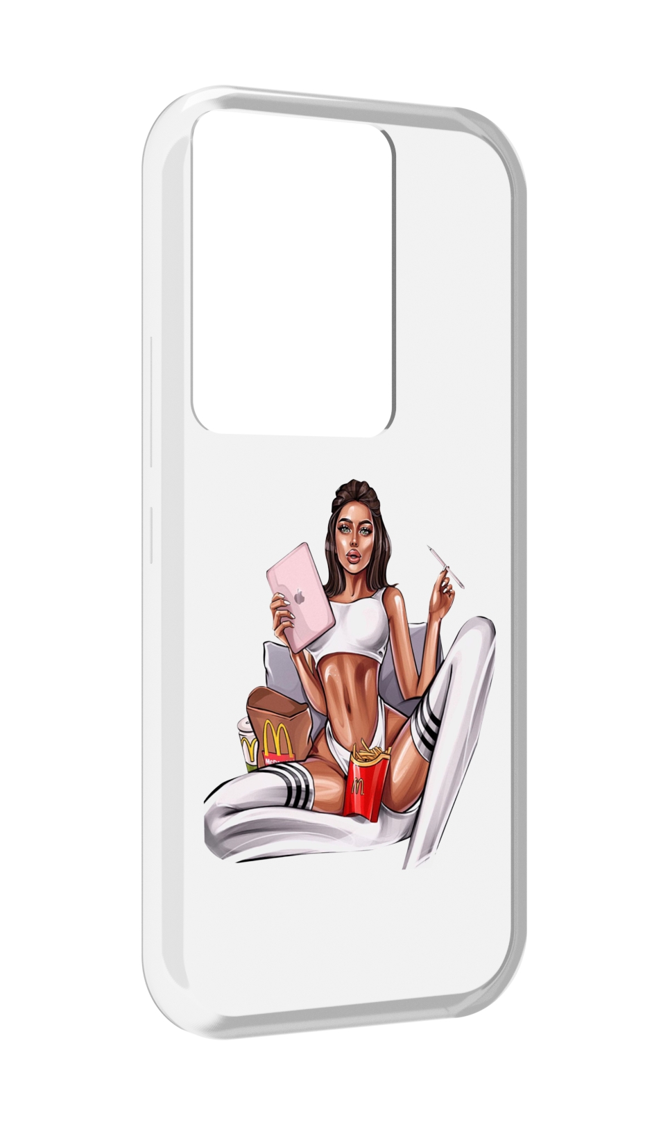 Чехол MyPads Модная-иллюстрация-девушки женский для Itel Vision 3 Plus / Itel P38 Pro, Прозрачный, Tocco
Чехол MyPads Модная-иллюстрация-девушки женский для Itel Vision 3 Plus / Itel P38 Pro, Прозрачный, Tocco