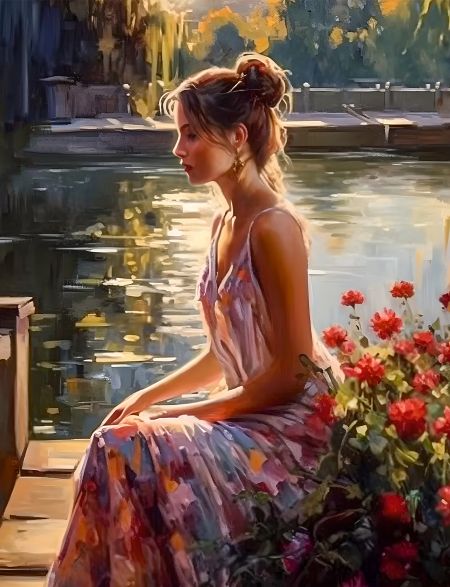Алмазная мозаика без подрамника Девушка у воды, 70x50 см, 50 цветов, 62984, РА-262
Алмазная мозаика без подрамника Девушка у воды, 70x50 см, 50 цветов, 62984, РА-262