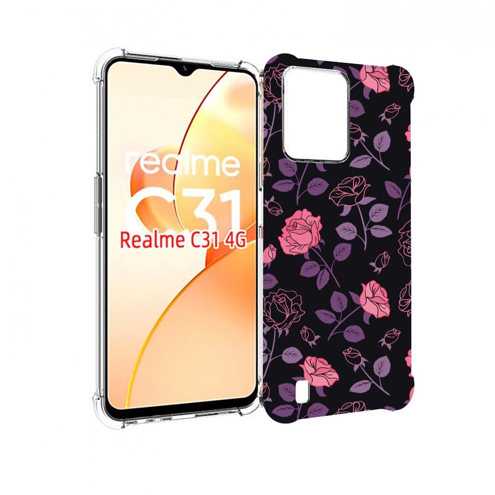 Чехол MyPads маленькие розочки на черном фоне женский для OPPO Realme C31, Прозрачный, Tocco
Чехол MyPads маленькие розочки на черном фоне женский для OPPO Realme C31, Прозрачный, Tocco