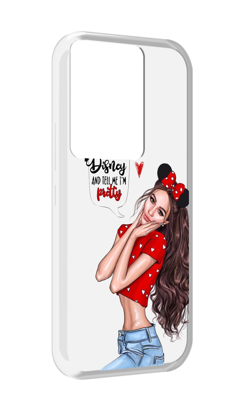 Чехол MyPads Девушка-Мини женский для Itel Vision 3 Plus / Itel P38 Pro, Прозрачный, Tocco
Чехол MyPads Девушка-Мини женский для Itel Vision 3 Plus / Itel P38 Pro, Прозрачный, Tocco