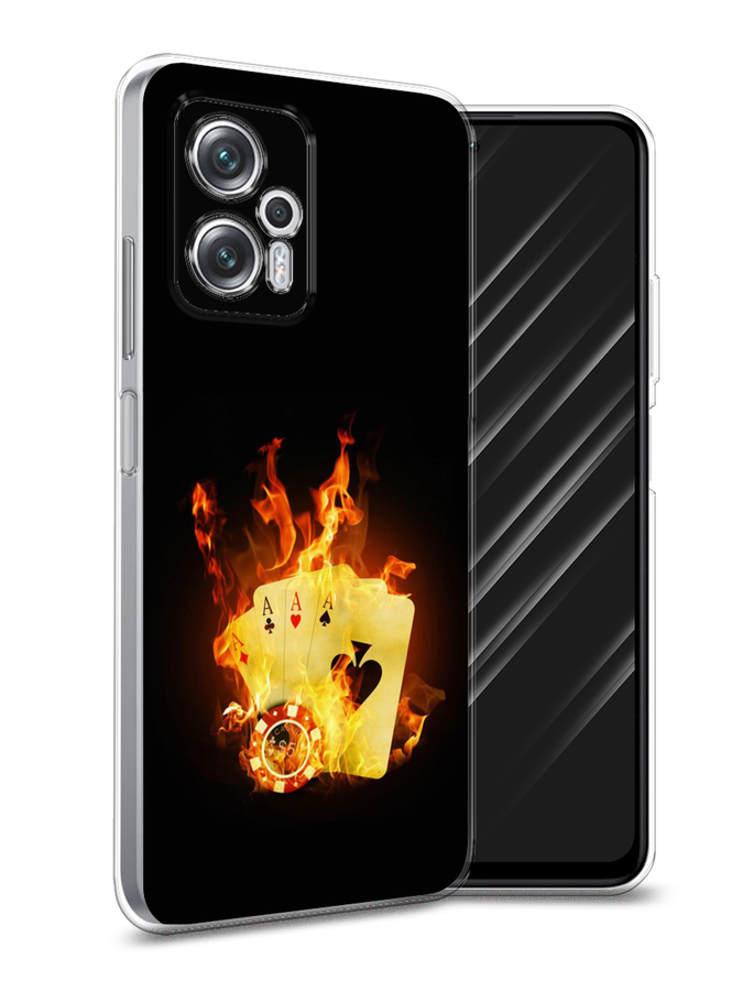 Чехол Awog на Poco X4 GT/Redmi Note 11T Pro/11T Pro Plus "Горящие карты", Разноцветный, 315550-9
Чехол Awog на Poco X4 GT/Redmi Note 11T Pro/11T Pro Plus "Горящие карты", Разноцветный, 315550-9