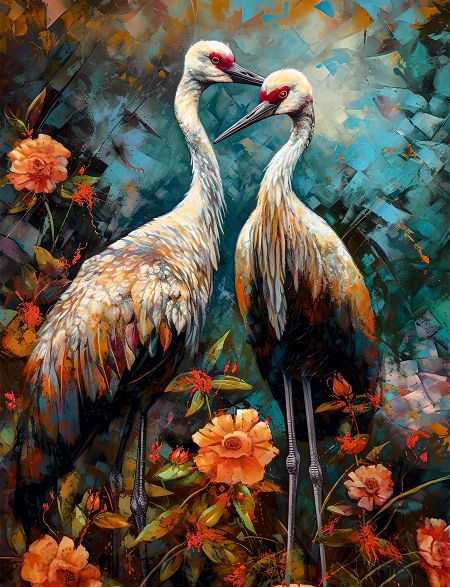 Алмазная мозаика без подрамника Журавли в цветах, 50x40 см, 30 цветов, 62602, РА-224
Алмазная мозаика без подрамника Журавли в цветах, 50x40 см, 30 цветов, 62602, РА-224