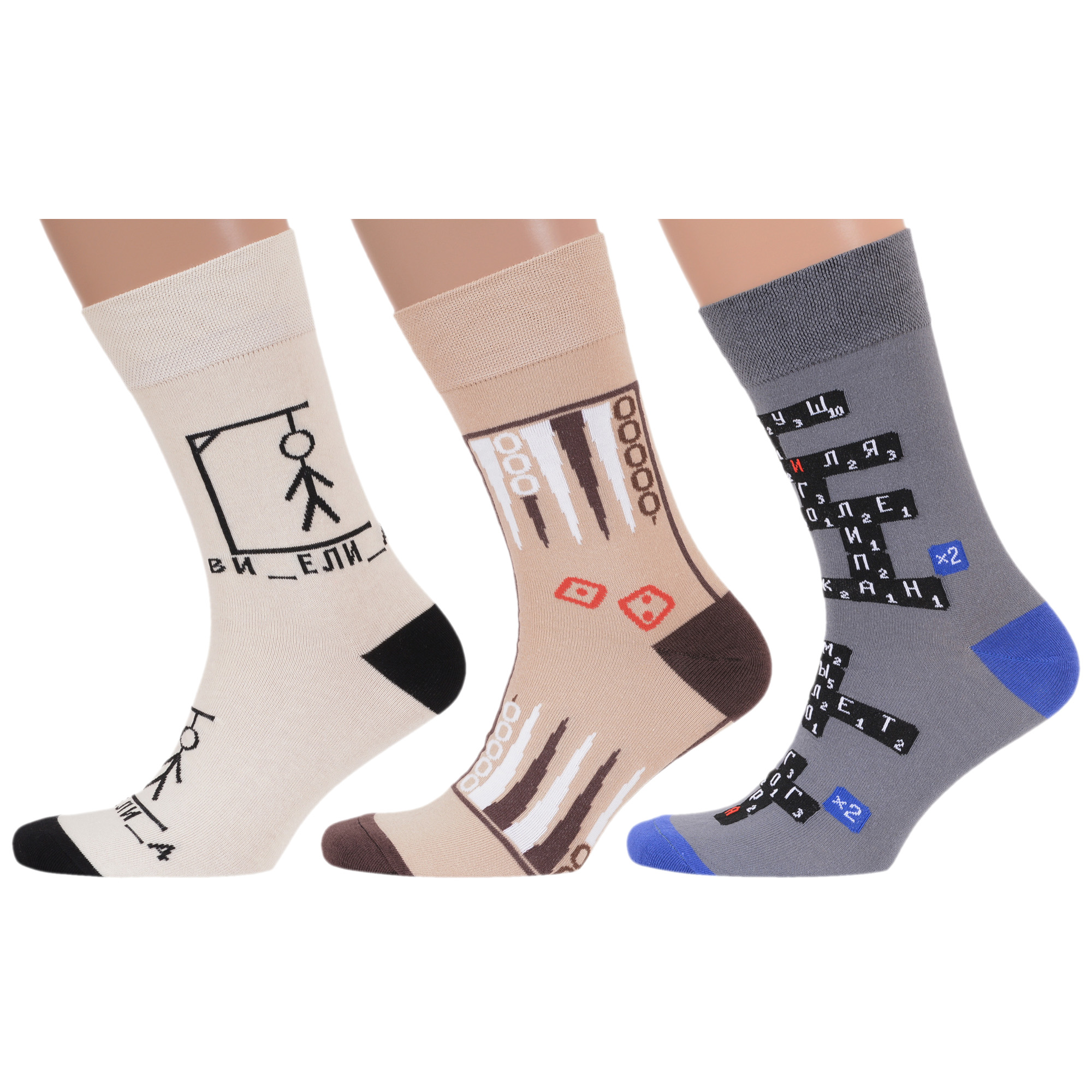 Комплект носков мужских MoscowSocksClub msk3-М42 разноцветных 25, Бежевый;серый, msk3-М42
Комплект носков мужских MoscowSocksClub msk3-М42 разноцветных 25, Бежевый;серый, msk3-М42