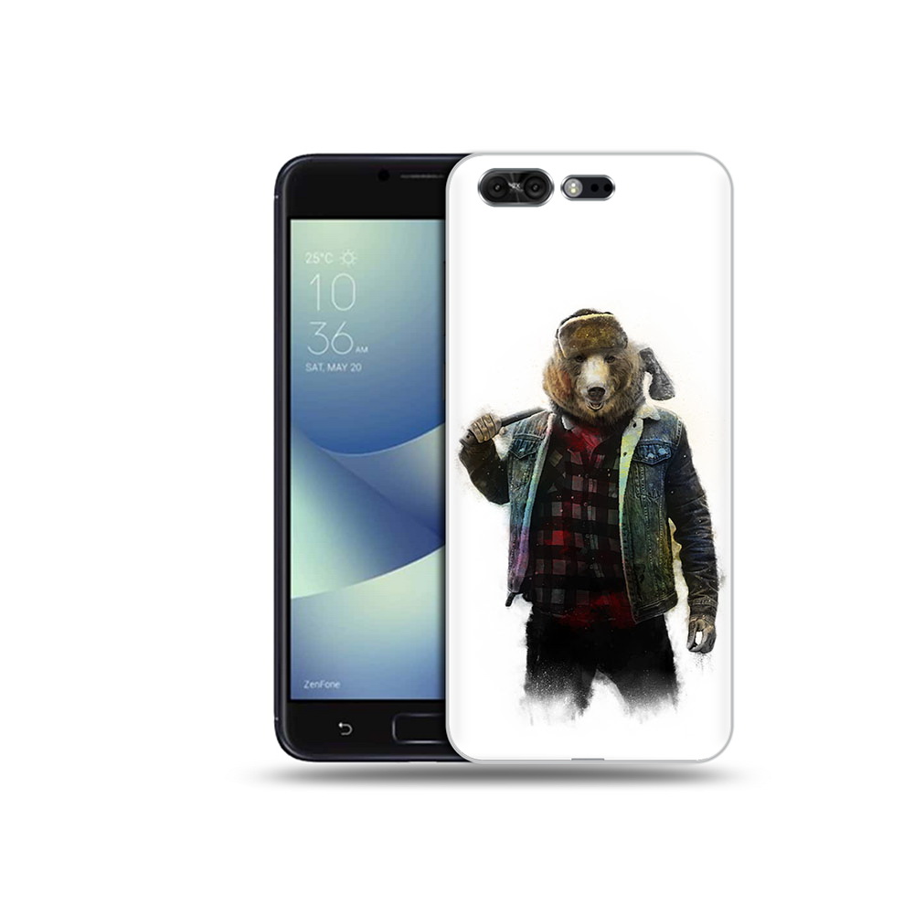Чехол MyPads Tocco для Asus ZenFone 4 Pro (ZS551KL) медведь с топором, Прозрачный, Tocco
Чехол MyPads Tocco для Asus ZenFone 4 Pro (ZS551KL) медведь с топором, Прозрачный, Tocco