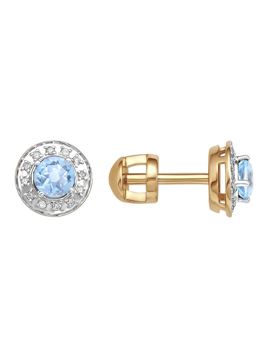 Серьги пусеты из золота SOFIA BRILLIANT 213700432, бриллиант/топаз, 213300555Т
Серьги пусеты из золота SOFIA BRILLIANT 213700432, бриллиант/топаз, 213300555Т