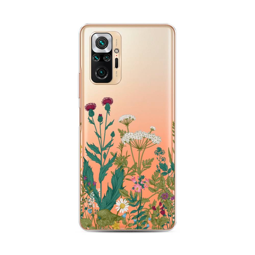Чехол на Xiaomi Redmi Note 10 Pro "Дикие полевые цветы", Зеленый;розовый;белый, 310050-2
Чехол на Xiaomi Redmi Note 10 Pro "Дикие полевые цветы", Зеленый;розовый;белый, 310050-2