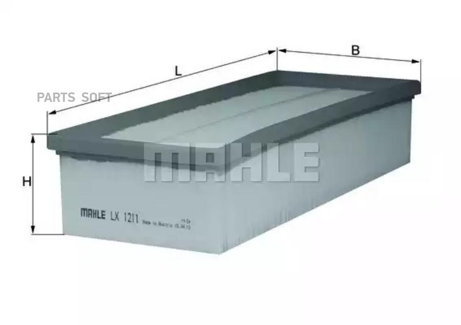 Воздушный фильтр Mahle/Knecht для Skoda Octavia III 04-13/Volkswagen Golf 03-15 LX1211
Воздушный фильтр Mahle/Knecht для Skoda Octavia III 04-13/Volkswagen Golf 03-15 LX1211