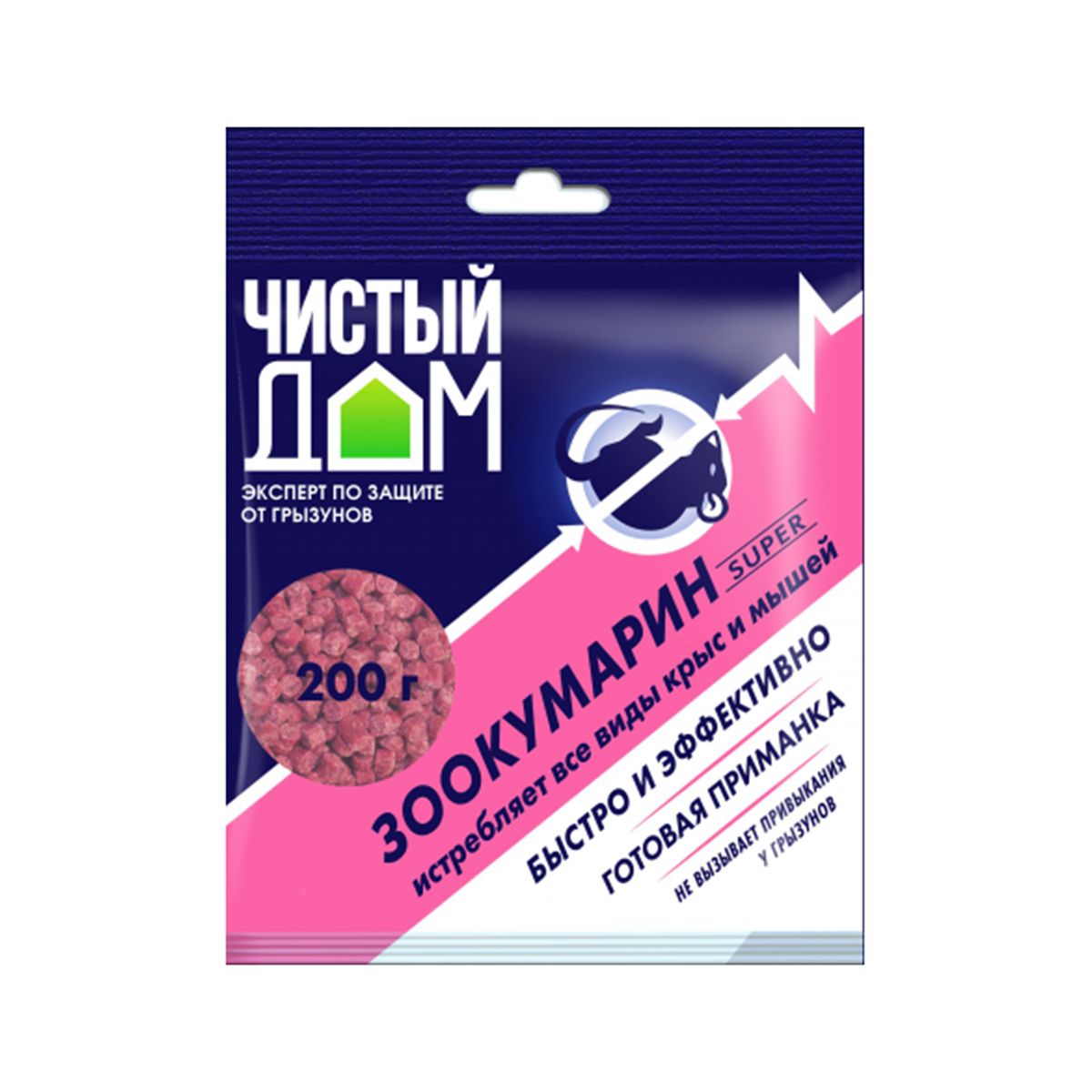 Гранулы от грызунов Чистый дом Зоокумарин супер 4601826017300 50 г, Зоокумарин супер
Гранулы от грызунов Чистый дом Зоокумарин супер 4601826017300 50 г, Зоокумарин супер