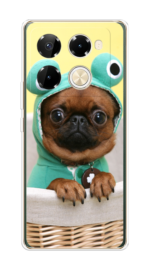Чехол на Infinix Note 40 Pro 5G/Note 40 Pro Plus "Собачка в шапке лягушки", Коричневый;желтый;бирюзовый, 3105950-1
Чехол на Infinix Note 40 Pro 5G/Note 40 Pro Plus "Собачка в шапке лягушки", Коричневый;желтый;бирюзовый, 3105950-1