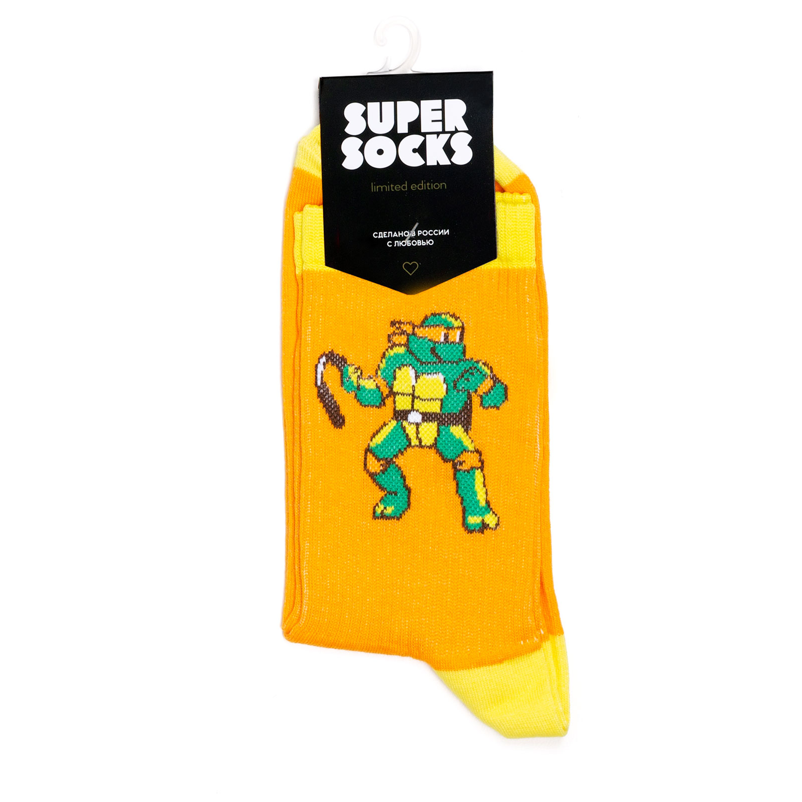 Носки унисекс Super-Socks-TMNT-Mikelandjello-Orange оранжевые; зеленые; желтые 35-40, Super-Socks-TMNT-Mikelandjello-Orange
Носки унисекс Super-Socks-TMNT-Mikelandjello-Orange оранжевые; зеленые; желтые 35-40, Super-Socks-TMNT-Mikelandjello-Orange